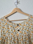 Toad & Co Organic Cotton Bug Print Tank (L)