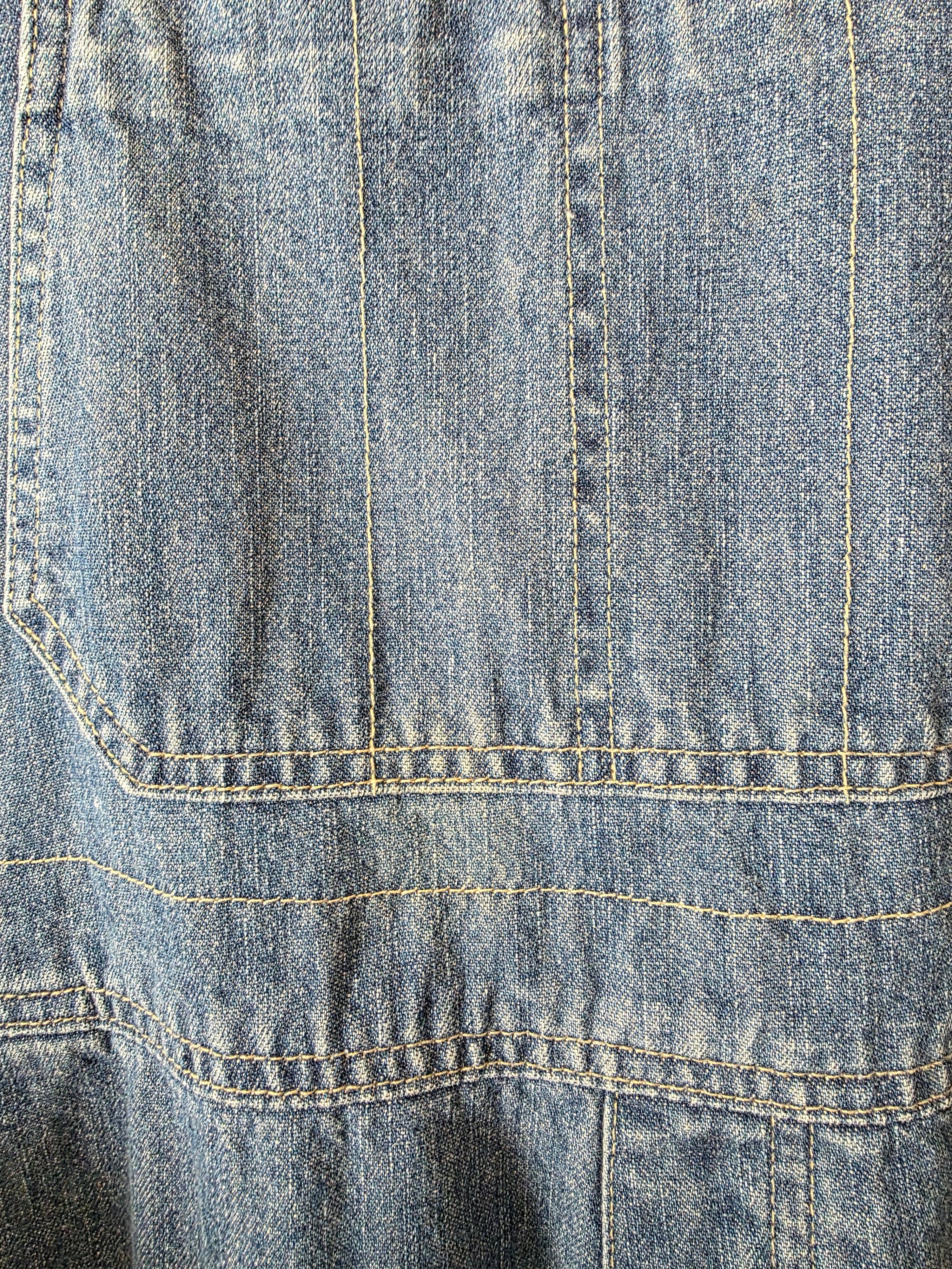 Vintage Straight Denim Overalls (M)