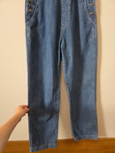 Vintage Straight Denim Overalls (M)