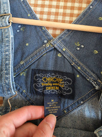 Vintage Straight Denim Overalls (M)