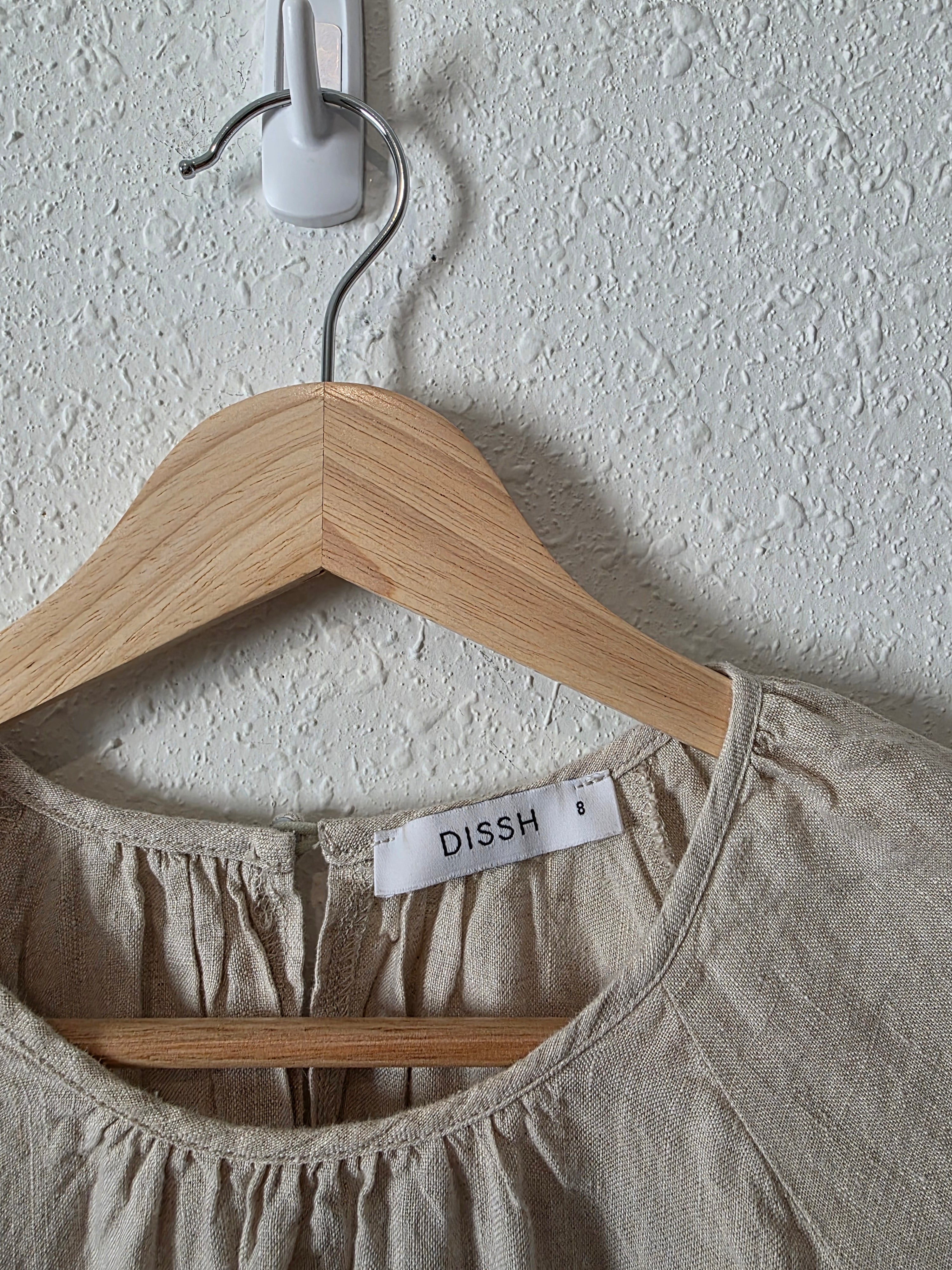 Dissh Linen Tiered Midi Dress (8)