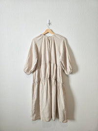 Dissh Linen Tiered Midi Dress (8)