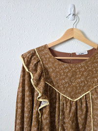 In Loom Dainty Floral Top (M)