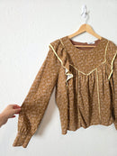 In Loom Dainty Floral Top (M)