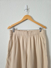 Gap Gauze Wide Leg Pants (L)