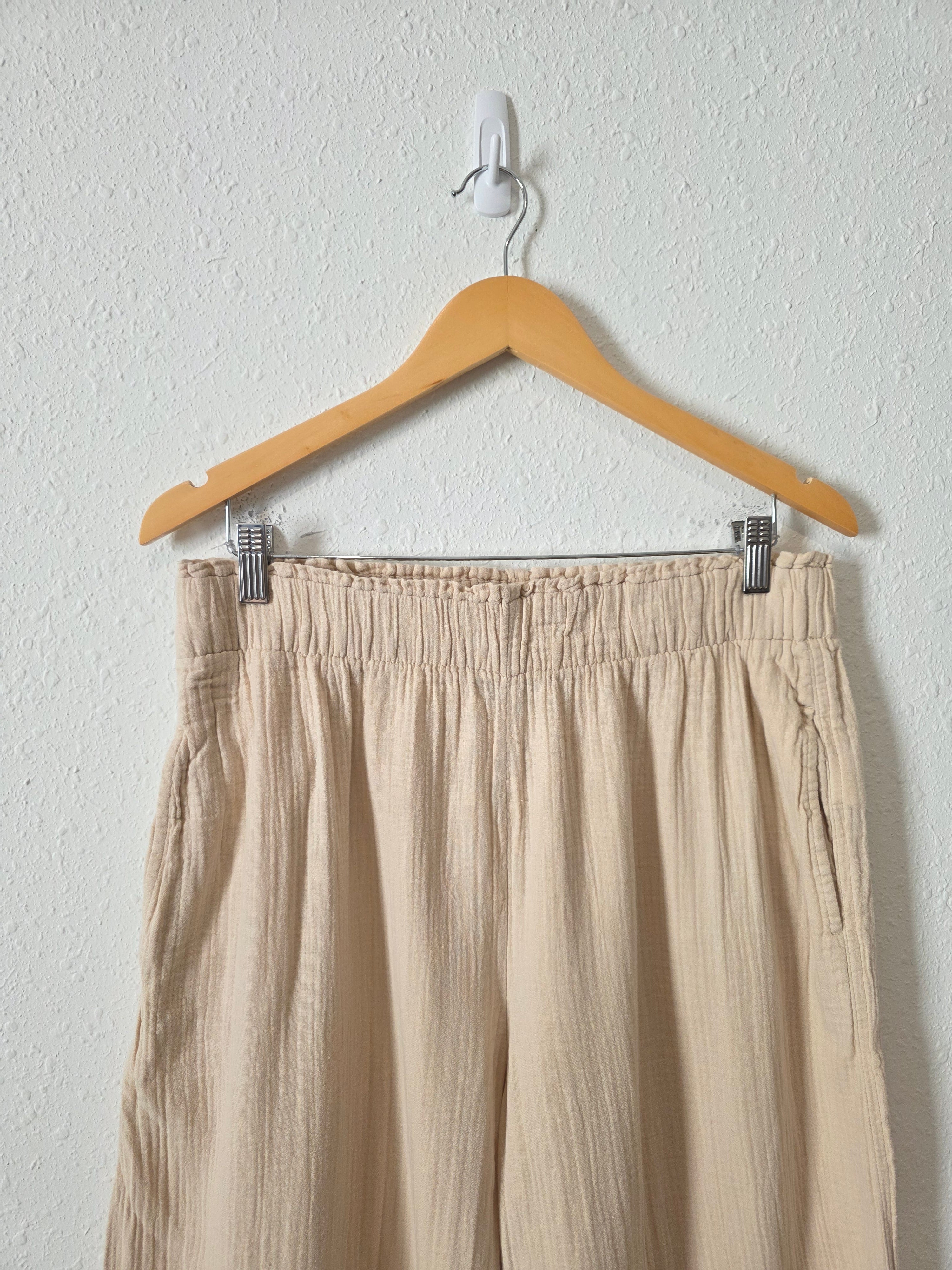 Gap Gauze Wide Leg Pants (L)