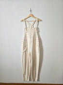 Oat Linen Blend Overalls (M)