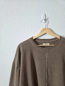 Madewell Olive Crewneck Tee (S)