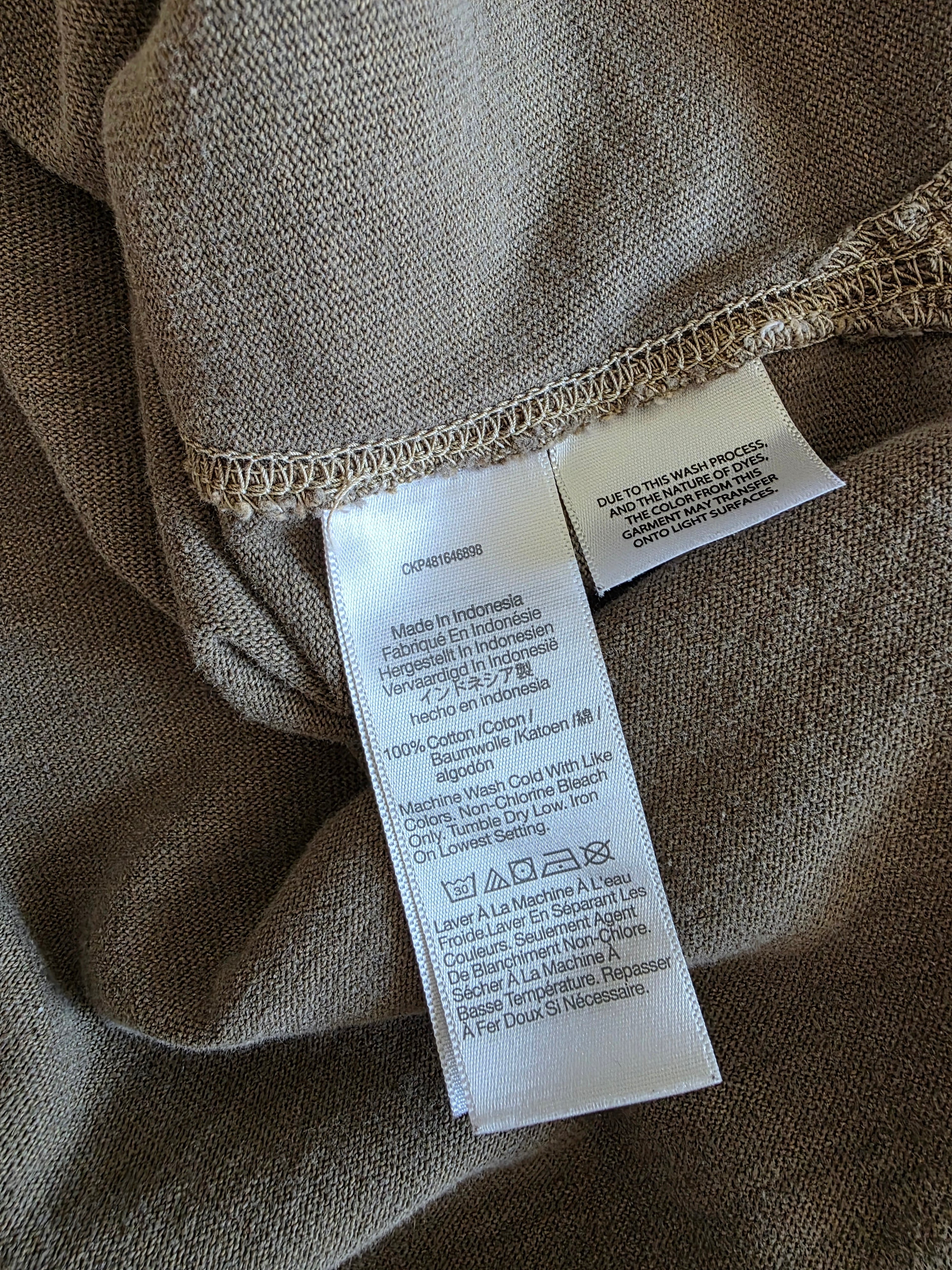 Madewell Olive Crewneck Tee (S)