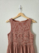Japna Gingham Cotton Midi Dress (M)