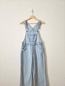 Light Wash Denim Overalls (4)