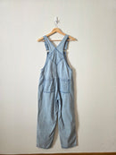 Light Wash Denim Overalls (4)