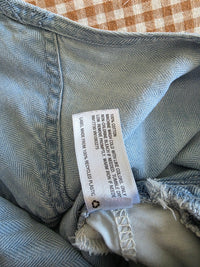 Light Wash Denim Overalls (4)