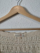 Crochet Squareneck Cardigan (XL)