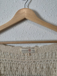 Crochet Squareneck Cardigan (XL)