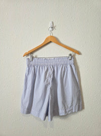 NEW Aerie Striped Cotton Shorts (M)