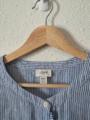 J.Crew Striped Linen Cotton Top (XXL)