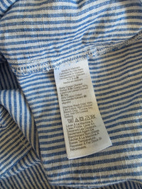 J.Crew Striped Linen Cotton Top (XXL)