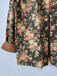 Vintage Ralph Lauren Floral Chore Coat (SP)
