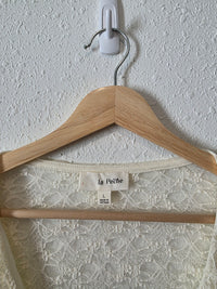 NEW Lace Tie Front Top (L)