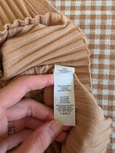 Aerie Neutral Ribbed Tank (L)