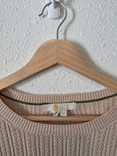 Boden Cotton Blend Knit Top (L)