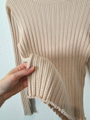 Boden Cotton Blend Knit Top (L)