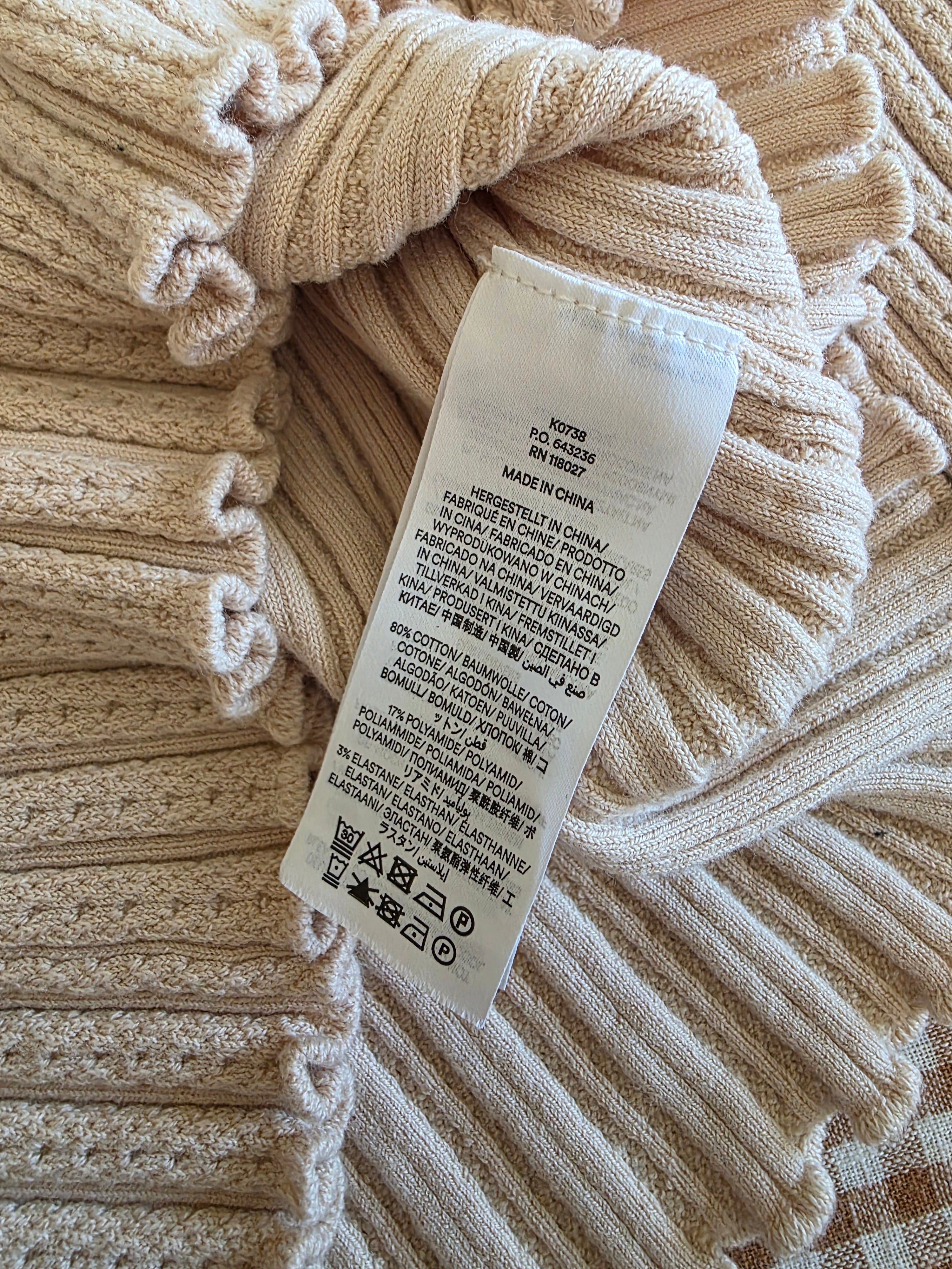 Boden Cotton Blend Knit Top (L)