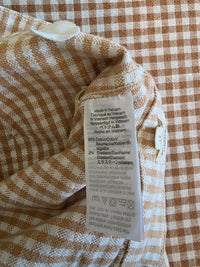 Madewell Gingham Wide Leg Pants (27)