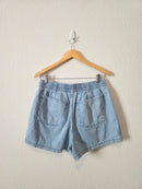 NEW Denim Drawstring Shorts (M)