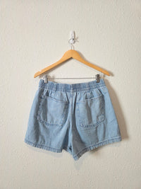 NEW Denim Drawstring Shorts (M)