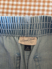 NEW Denim Drawstring Shorts (M)