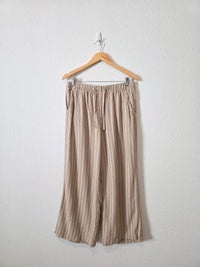 Gap Linen Blend Wide Leg Pants (M)