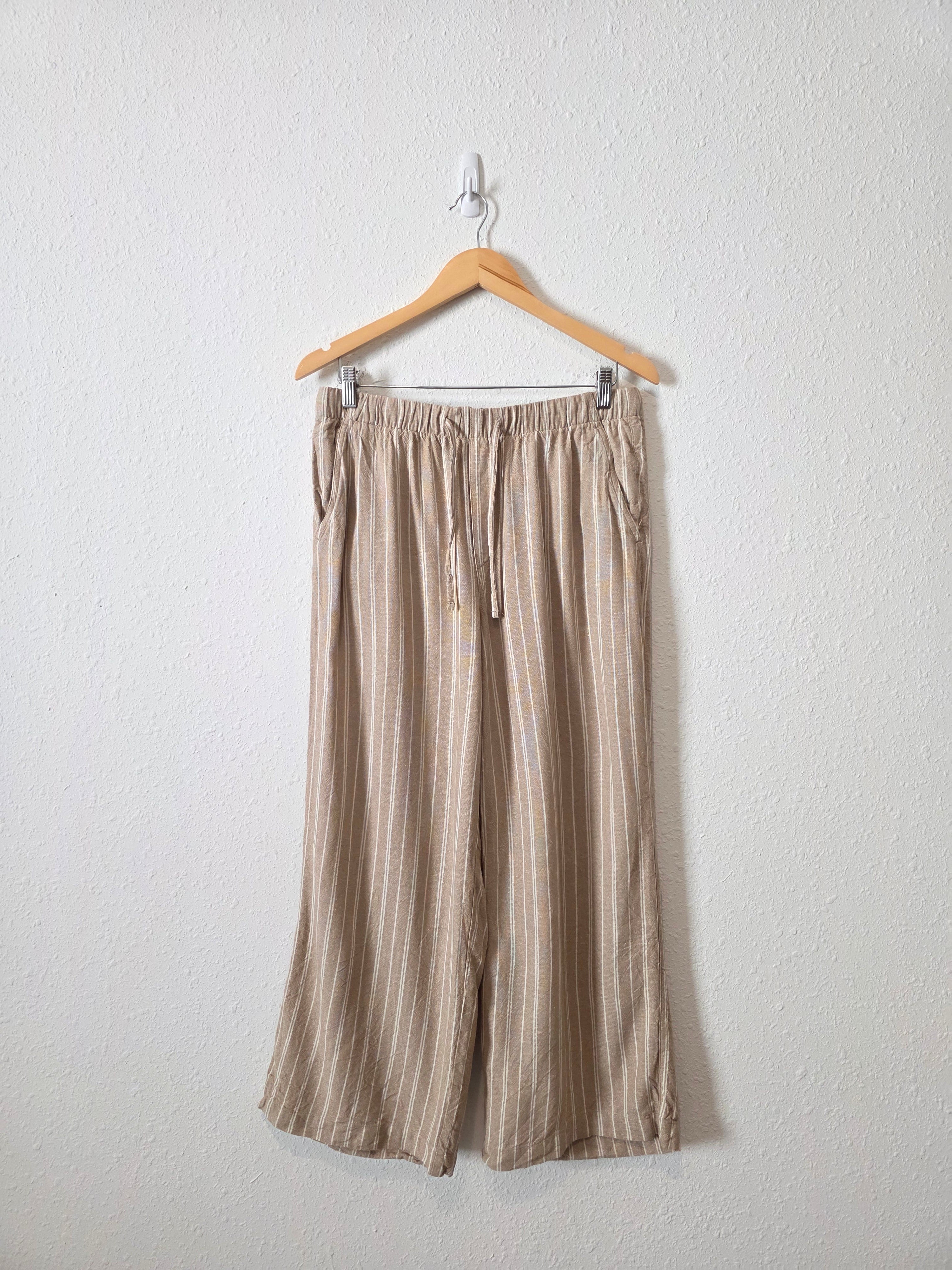 Gap Linen Blend Wide Leg Pants (M)