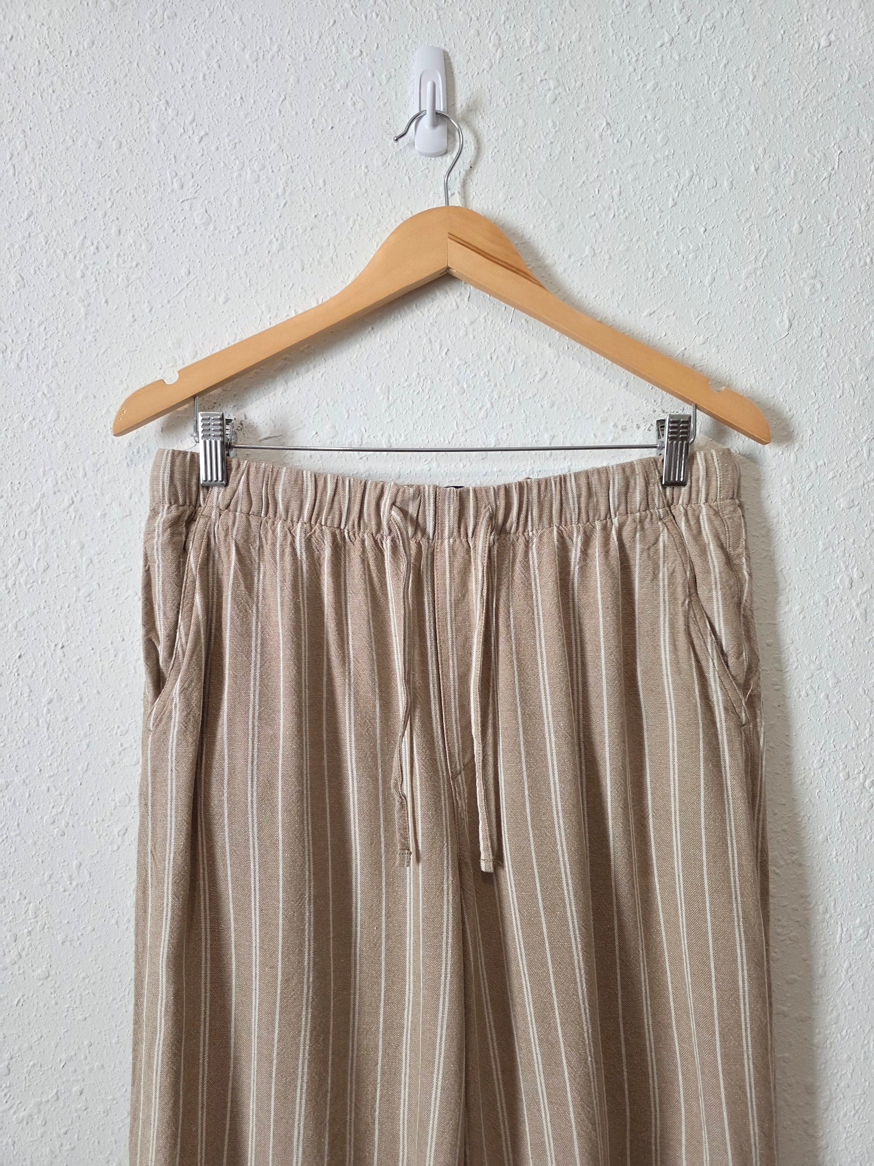 Gap Linen Blend Wide Leg Pants (M)