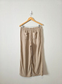 Gap Linen Blend Wide Leg Pants (M)