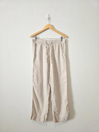 LL Bean Linen Drawstring Pants (6)