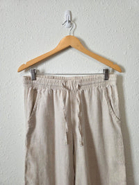 LL Bean Linen Drawstring Pants (6)