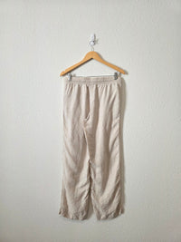 LL Bean Linen Drawstring Pants (6)