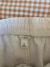 LL Bean Linen Drawstring Pants (6)