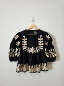 NEW Anthropologie Embroidered Top (XS)