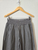 NEW Gingham Wide Leg Pants (M)