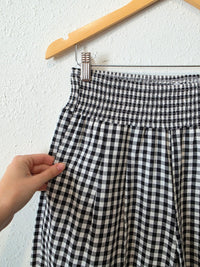 NEW Gingham Wide Leg Pants (M)
