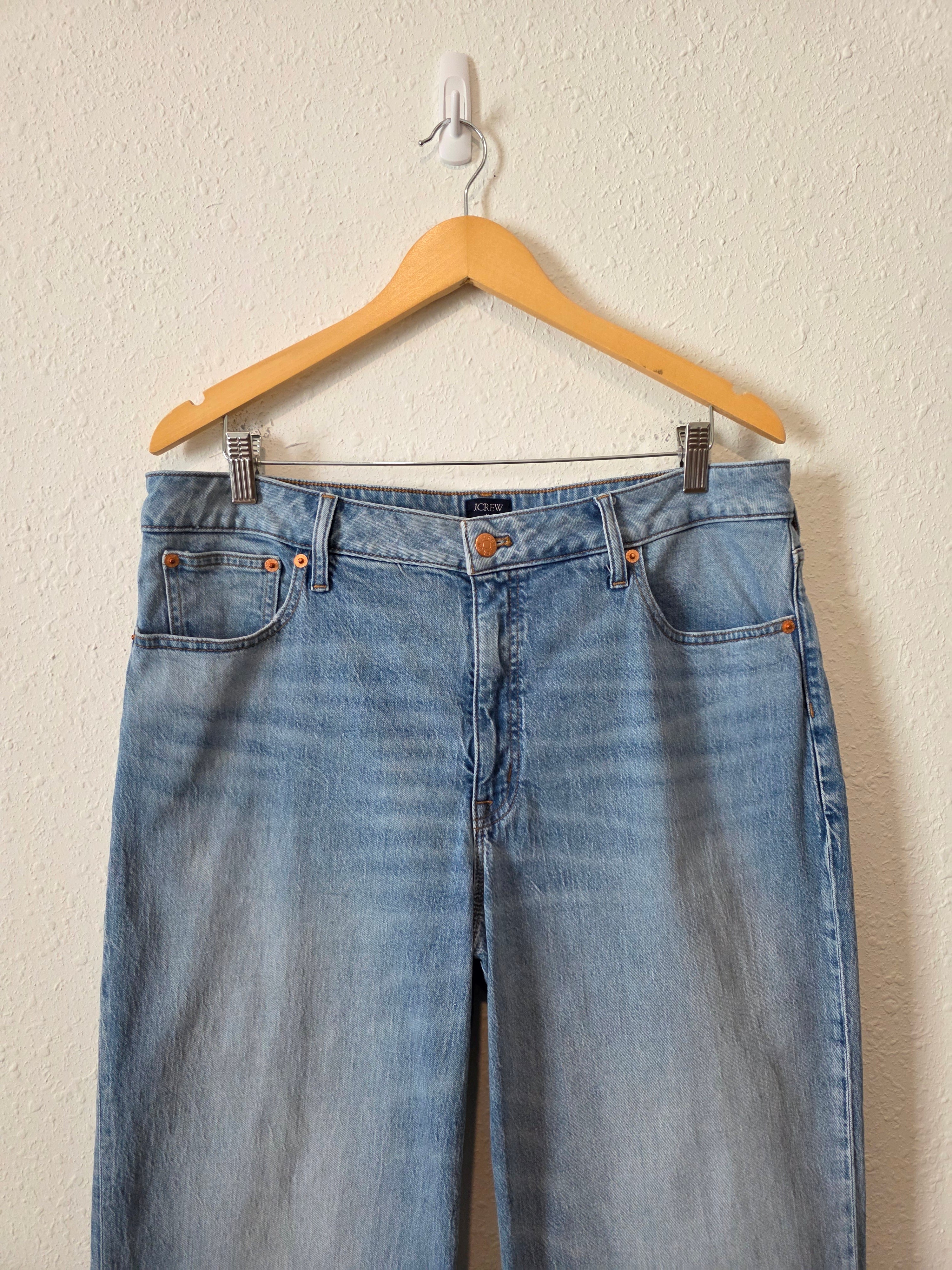 J.Crew Curvy Wide Leg Jeans (32)