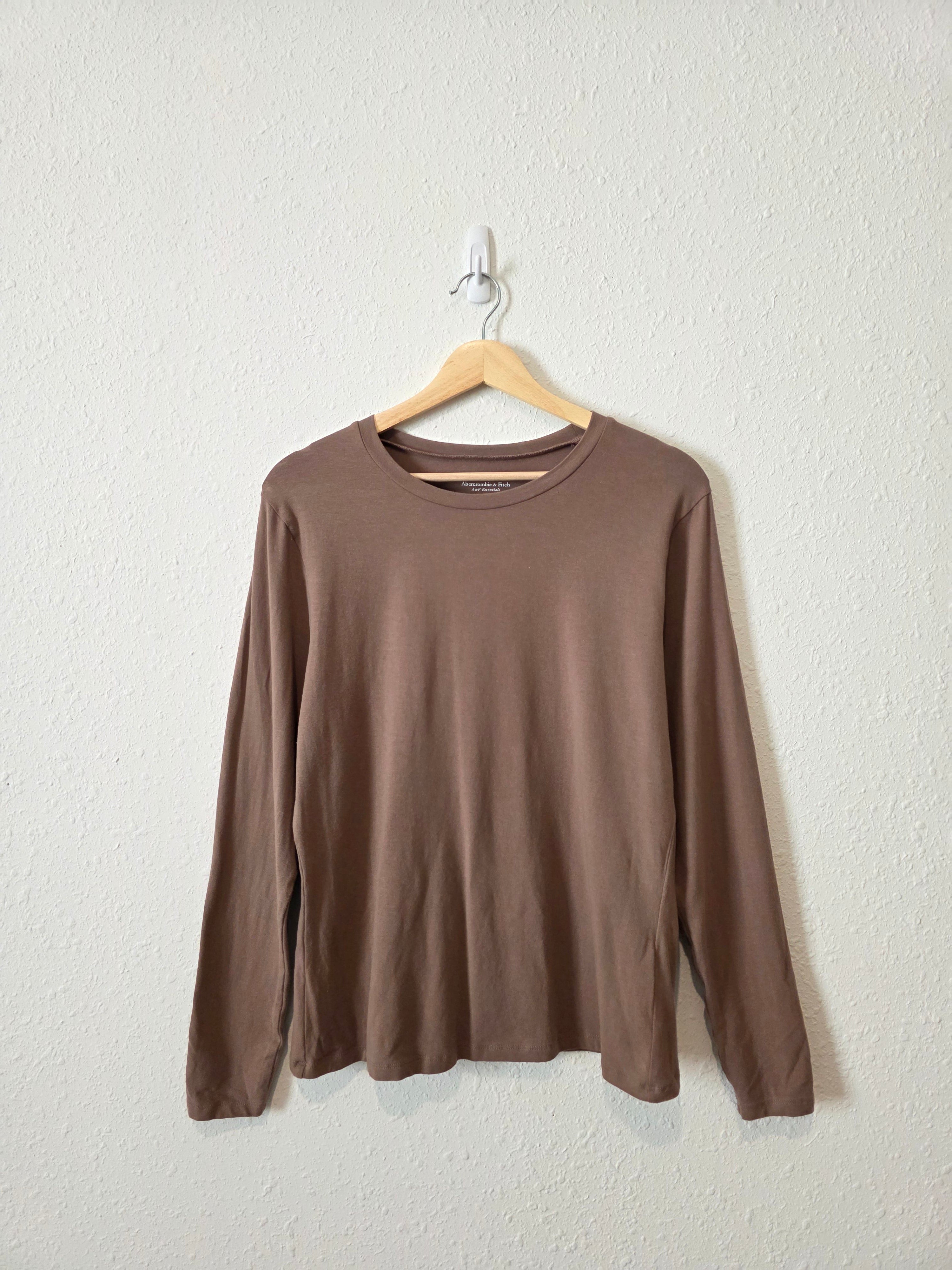 Abercrombie Brown Crewneck Tee (XL)