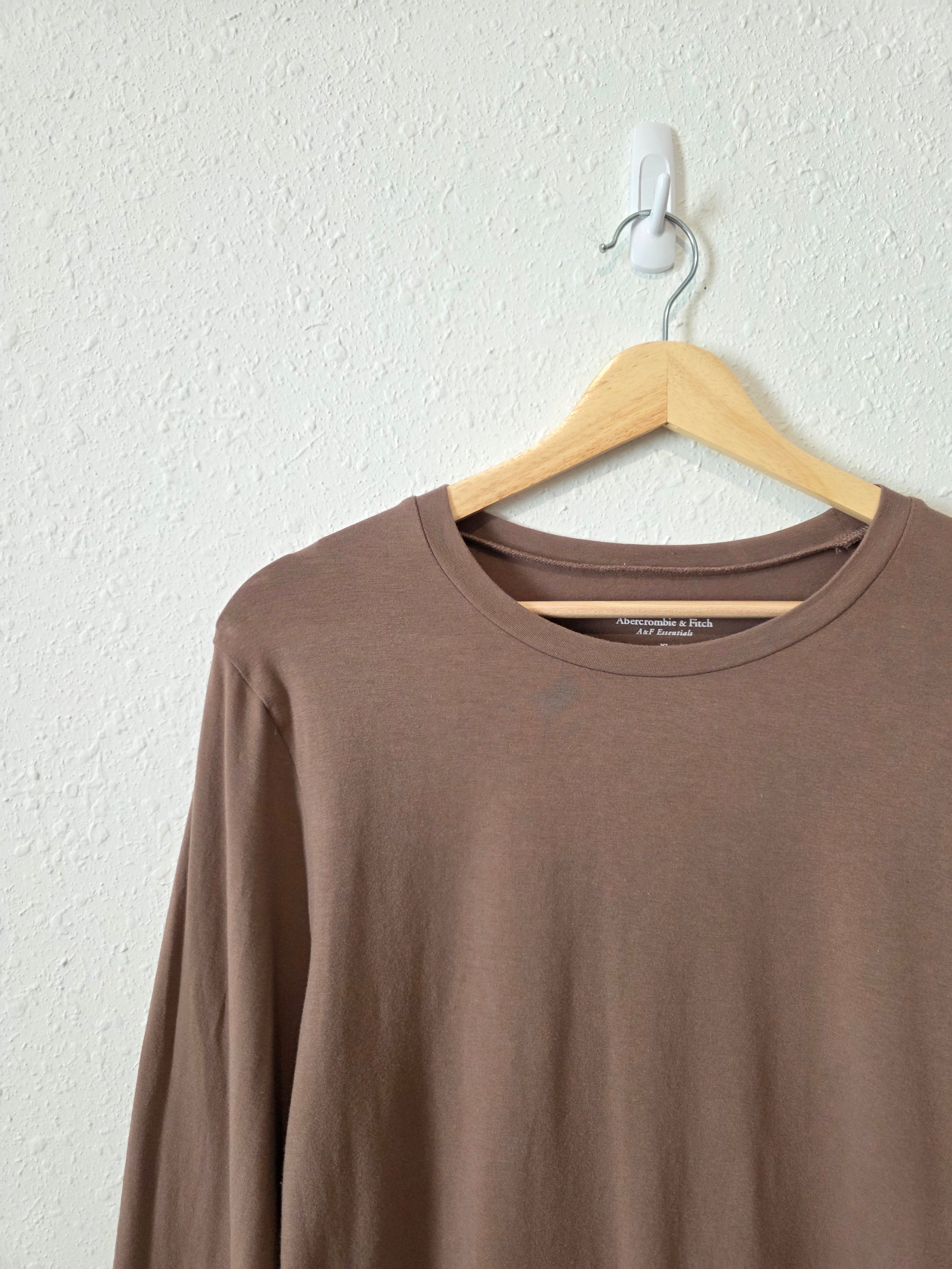 Abercrombie Brown Crewneck Tee (XL)