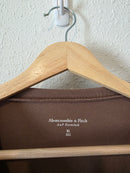 Abercrombie Brown Crewneck Tee (XL)