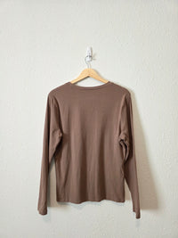 Abercrombie Brown Crewneck Tee (XL)