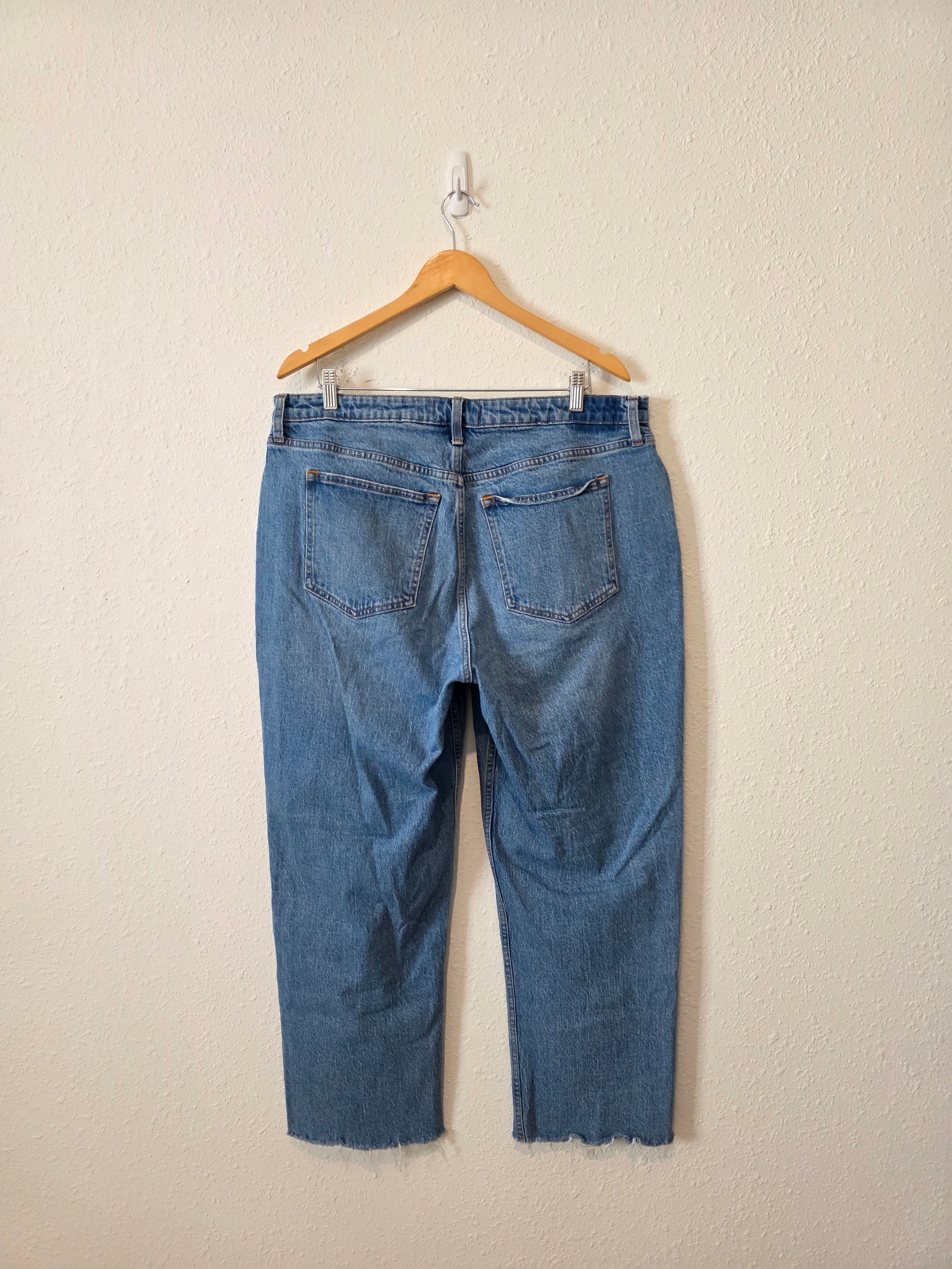 Abercrombie Vintage Straight Jeans (33)