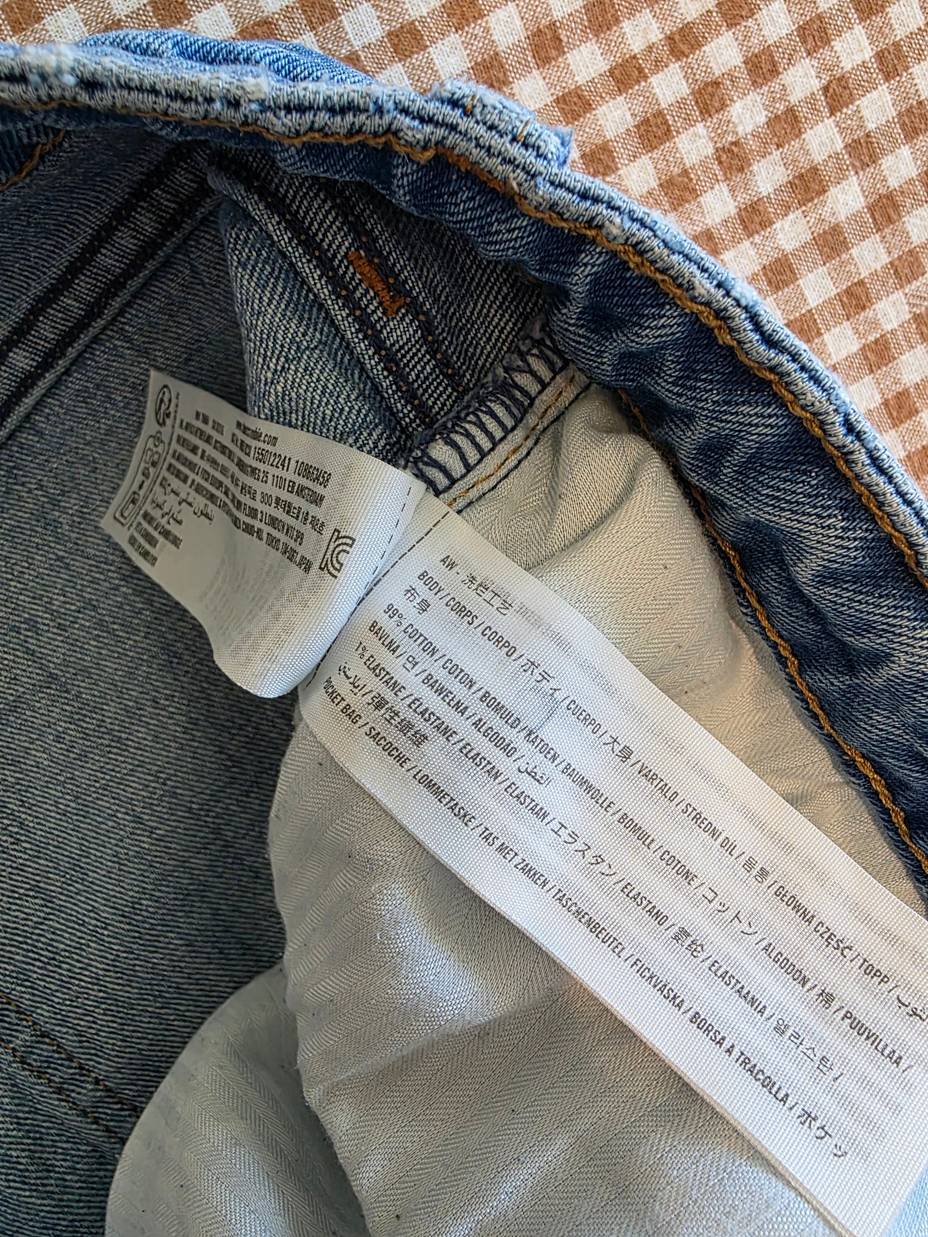 Abercrombie Vintage Straight Jeans (33)